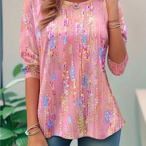 Woman's Floral Top